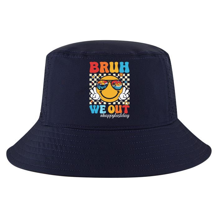 Bruh We Out Happy Last Day Of School Teacher Boy Girl Summer Cool Comfort Performance Bucket Hat