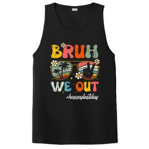 Bruh We Out Happy Last Day Of School Teacher Boy Girl Summer PosiCharge Competitor Tank