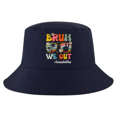 Bruh We Out Happy Last Day Of School Teacher Boy Girl Summer Cool Comfort Performance Bucket Hat