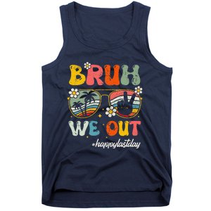 Bruh We Out Happy Last Day Of School Teacher Boy Girl Summer Tank Top