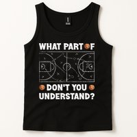 Basketball What Part Of Don't You Understand Funny quote Tank Top