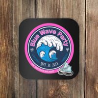 Blue Wave Party Washington County Democratic Party 2024 Coaster