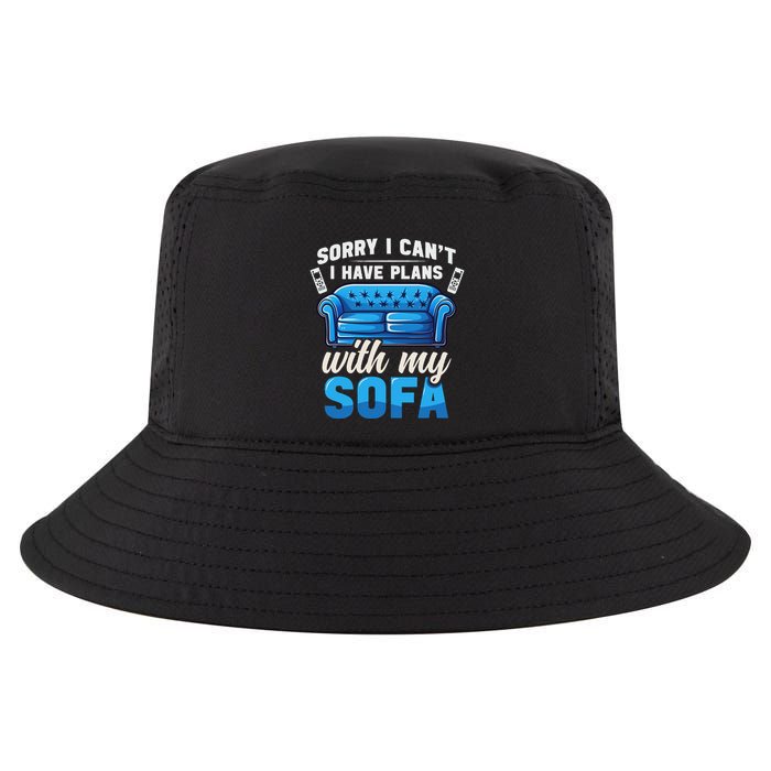 Binge Watching Plans With My Sofa Watching Tv Series Cool Comfort Performance Bucket Hat