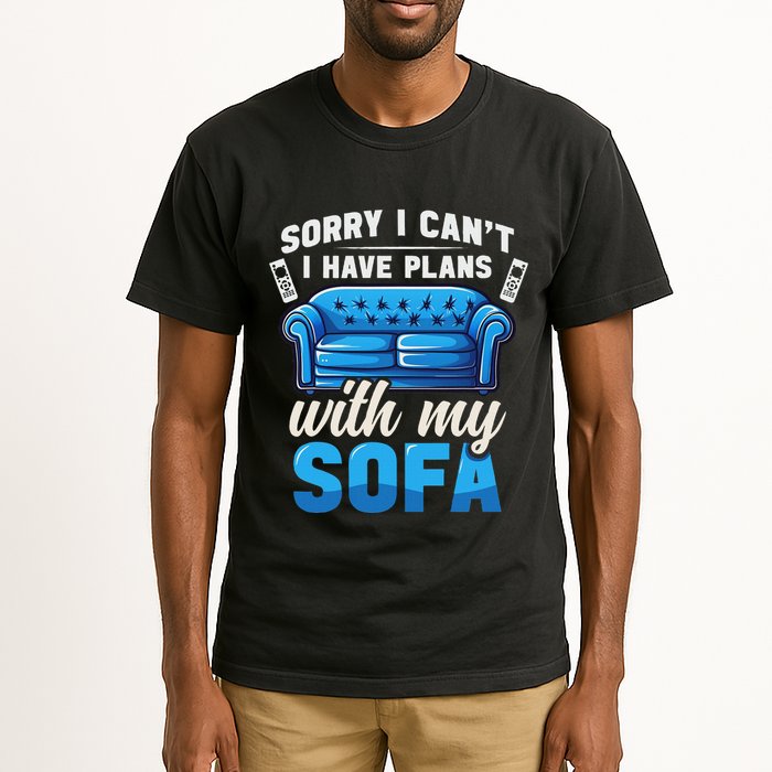 Binge Watching Plans With My Sofa Watching Tv Series Tall T-Shirt