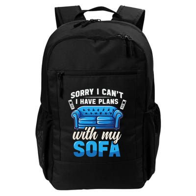 Binge Watching Plans With My Sofa Watching Tv Series Backpack