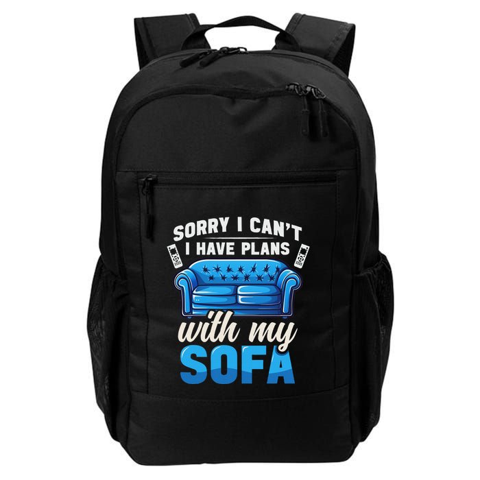 Binge Watching Plans With My Sofa Watching Tv Series Backpack