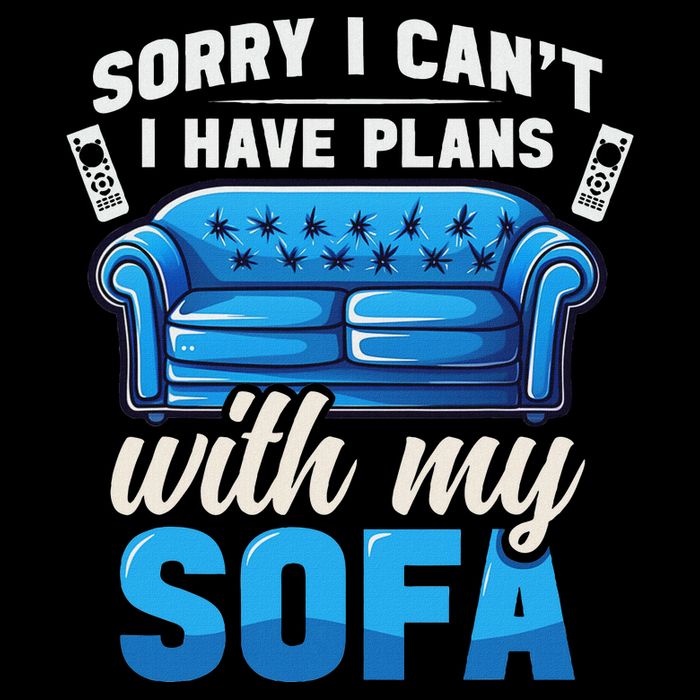 Binge Watching Plans With My Sofa Watching Tv Series Sustainable Bucket Hat