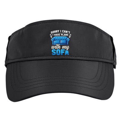 Binge Watching Plans With My Sofa Watching Tv Series Adult Drive Performance Visor