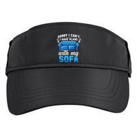 Binge Watching Plans With My Sofa Watching Tv Series Adult Drive Performance Visor
