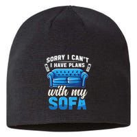 Binge Watching Plans With My Sofa Watching Tv Series Sustainable Beanie