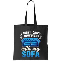 Binge Watching Plans With My Sofa Watching Tv Series Bag