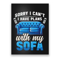 Binge Watching Plans With My Sofa Watching Tv Series Poster
