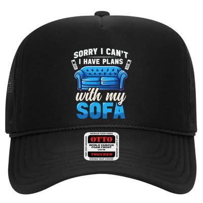 Binge Watching Plans With My Sofa Watching Tv Series Trucker Hat