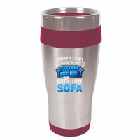 Binge Watching Plans With My Sofa Watching Tv Series 16oz Travel Tumbler