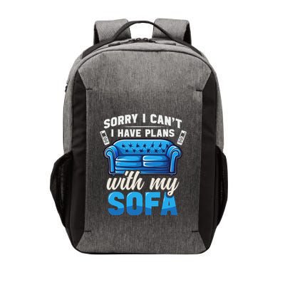 Binge Watching Plans With My Sofa Watching Tv Series Vector Backpack