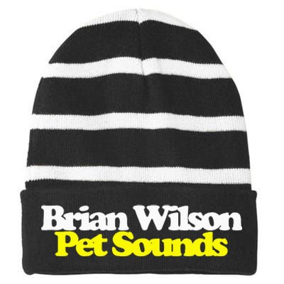 Brian Wilson – Pet Sounds Striped Beanie with Solid Band