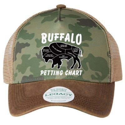 Buffalo Wildlife Petting Chart Legacy Tie Dye Trucker Hat