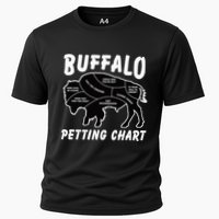 Buffalo Wildlife Petting Chart Cooling Performance Crew T-Shirt