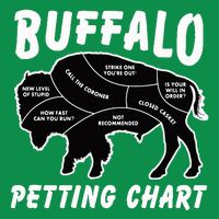 Buffalo Wildlife Petting Chart T-Shirt