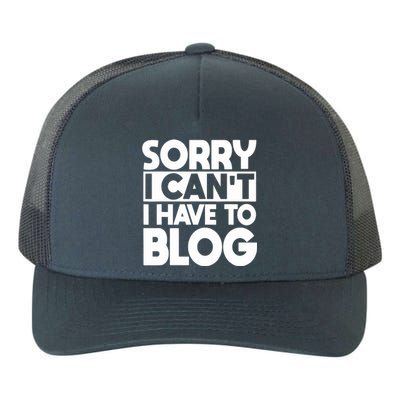 Blogger Writer Publisher Blog Content Creator Blogmaster Yupoong Adult 5-Panel Trucker Hat