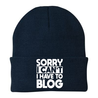 Blogger Writer Publisher Blog Content Creator Blogmaster Knit Cap Winter Beanie