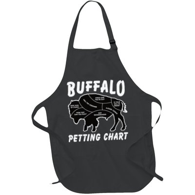 Buffalo Wildlife Petting Chart For Bison Lovers Apron