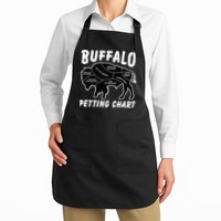 Buffalo Wildlife Petting Chart For Bison Lovers Apron