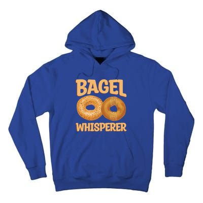 Bagel Whisperer Quote Bagel Lover Cute Gift Tall Hoodie