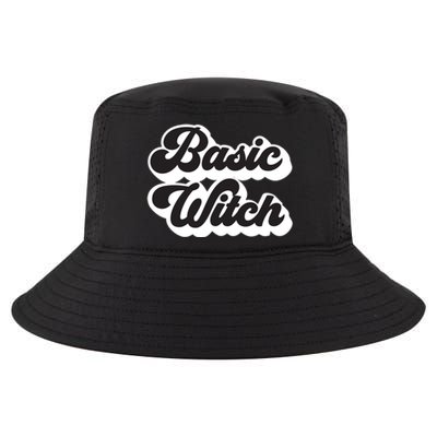 Basic Witch Retro Funny Cool Gift Cool Comfort Performance Bucket Hat