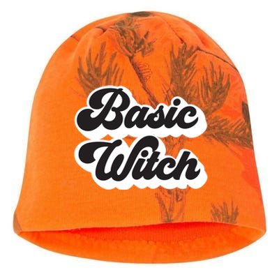 Basic Witch Retro Funny Cool Gift Kati - Camo Knit Beanie