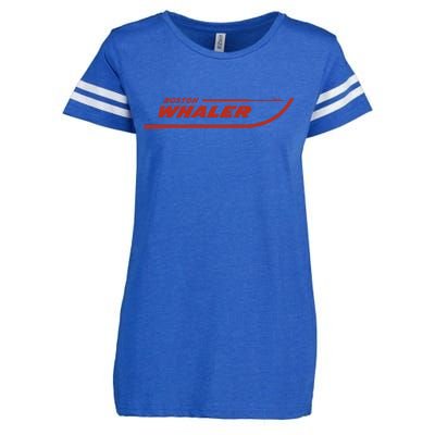 Boston Whaler Red Enza Ladies Jersey Football T-Shirt