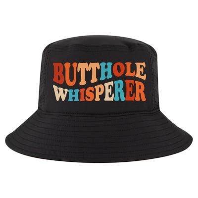 Butthole Whisperer Retro Sarcastic Jokes Funny Cool Comfort Performance Bucket Hat