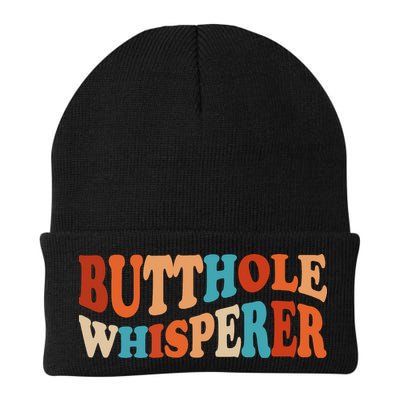 Butthole Whisperer Retro Sarcastic Jokes Funny Beanie