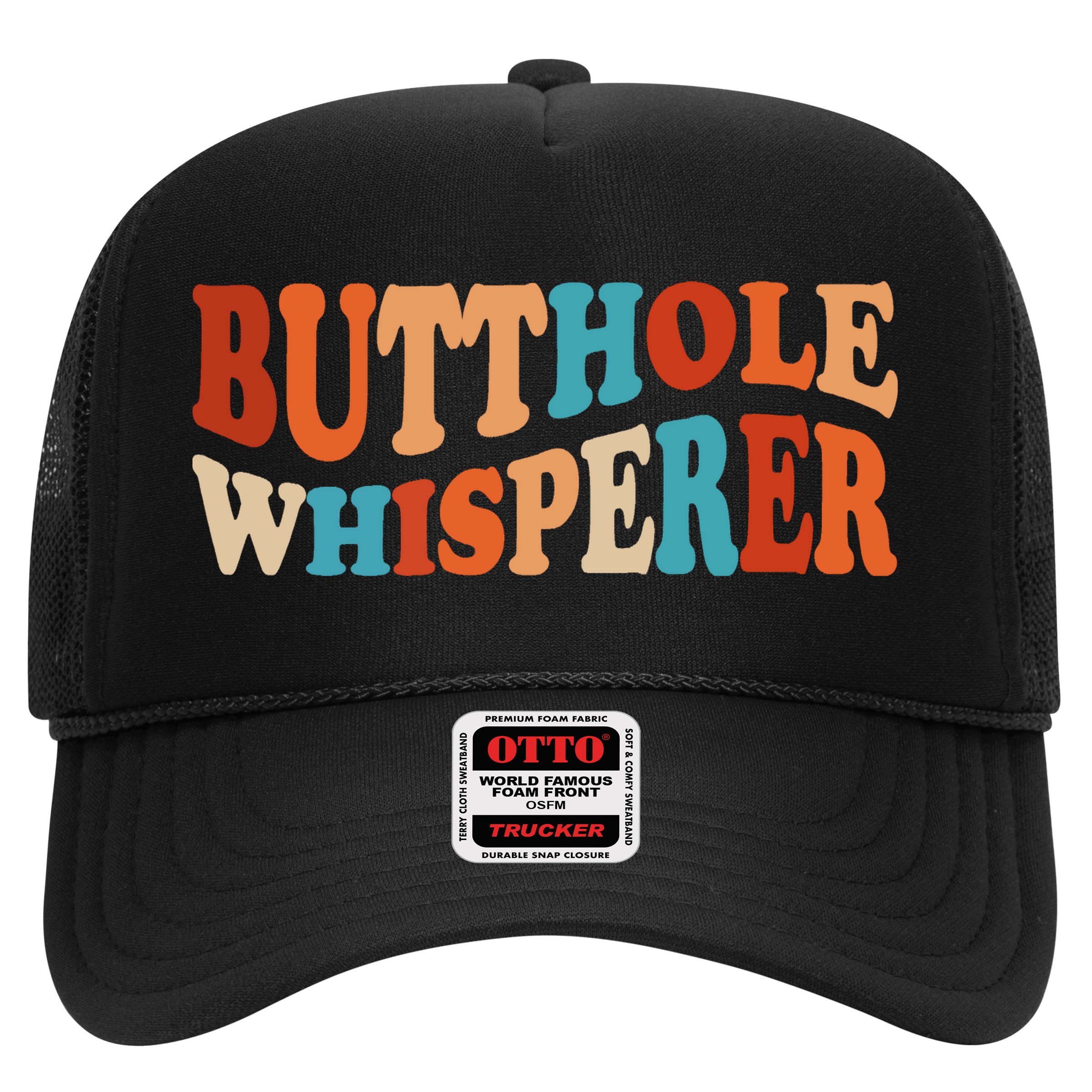Butthole Whisperer Retro Sarcastic Jokes Funny Hat