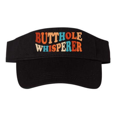 Butthole Whisperer Retro Sarcastic Jokes Funny Visor