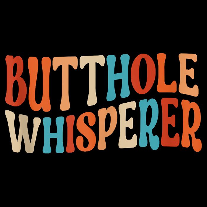 Butthole Whisperer Retro Sarcastic Jokes Funny 16 in Basic Backpack