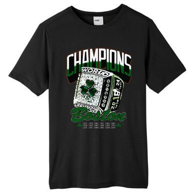 Boston World Ring 2024 Gift Tall Fusion ChromaSoft Performance T-Shirt