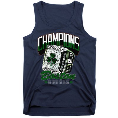 Boston World Ring 2024 Gift Tank Top