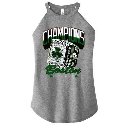 Boston World Ring 2024 Gift Women’s Perfect Tri Rocker Tank