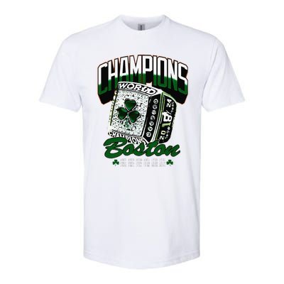 Boston World Ring 2024 Gift Softstyle CVC T-Shirt