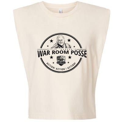 BannonS War Room Posse Political Gift Garment-Dyed Women's Muscle Tee