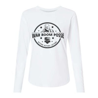 BannonS War Room Posse Political Gift Womens Cotton Relaxed Long Sleeve T-Shirt