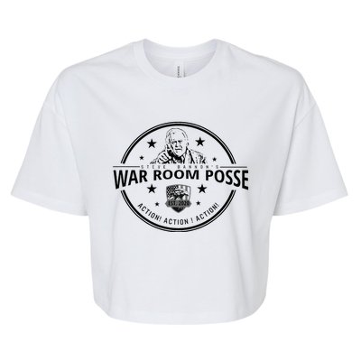 BannonS War Room Posse Political Gift Bella+Canvas Jersey Crop Tee