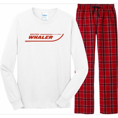 Boston Whaler Red Long Sleeve Pajama Set