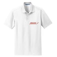 Boston Whaler Red Dry Zone Grid Polo