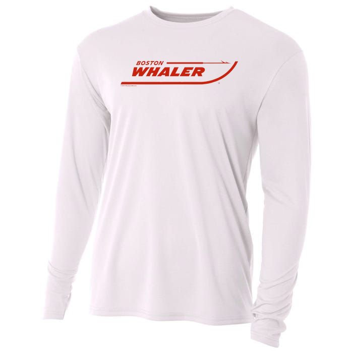 Boston Whaler Red Cooling Performance Long Sleeve Crew