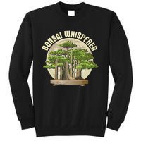 Bonsai Whisperer Retro Gardener Nature Bonsai Tree Lover Sweatshirt