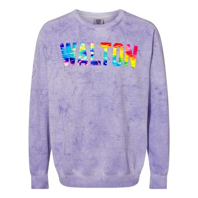 Bill Walton Rip Jay Bilas Tie Dye Colorblast Crewneck Sweatshirt