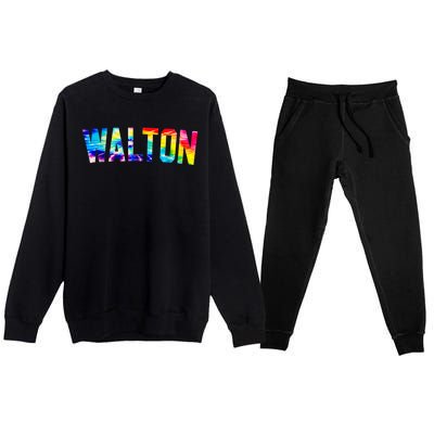 Bill Walton Rip Jay Bilas Tie Dye Premium Crewneck Sweatsuit Set