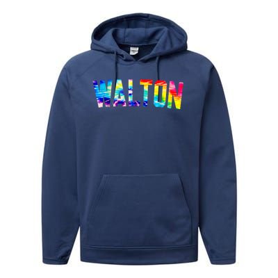 Bill Walton Rip Jay Bilas Tie Dye Performance Fleece Hoodie